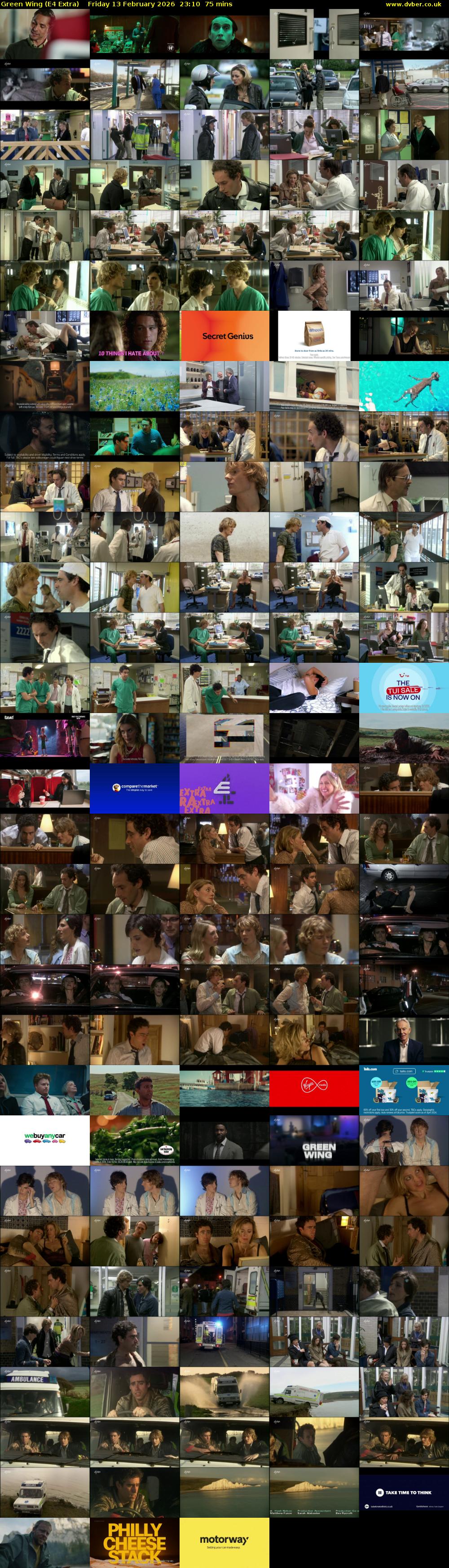 Green Wing (E4 Extra) Friday 13 February 2026 23:10 - 00:25