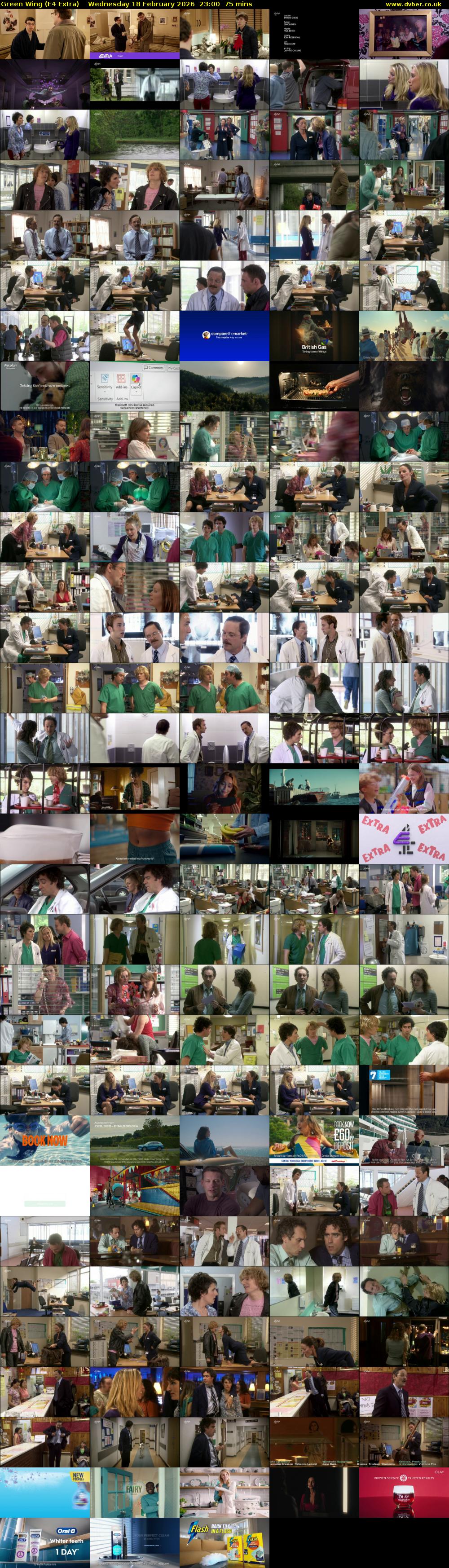 Green Wing (E4 Extra) Wednesday 18 February 2026 23:00 - 00:15