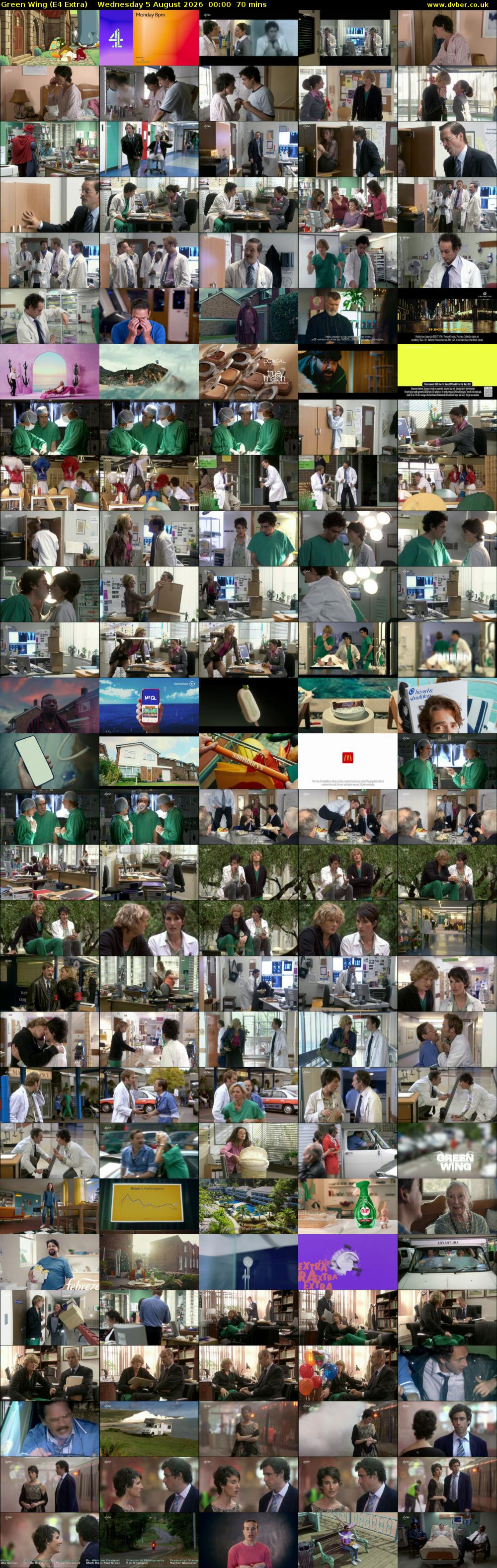 Green Wing (E4 Extra) Wednesday 5 August 2026 00:00 - 01:10
