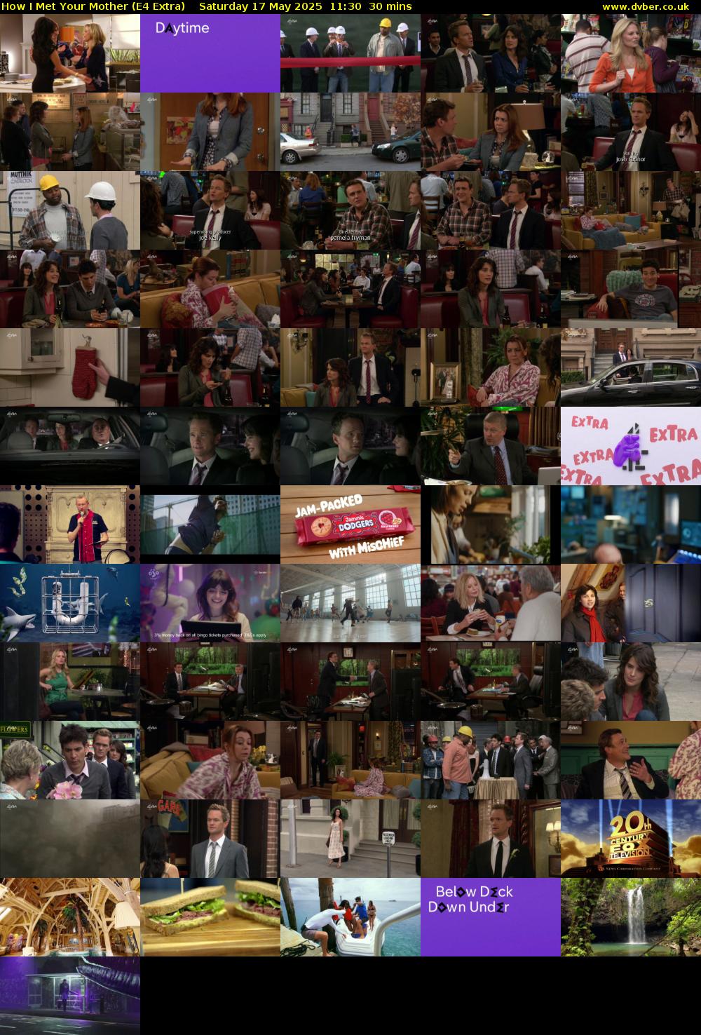 How I Met Your Mother (E4 Extra) Saturday 17 May 2025 11:30 - 12:00