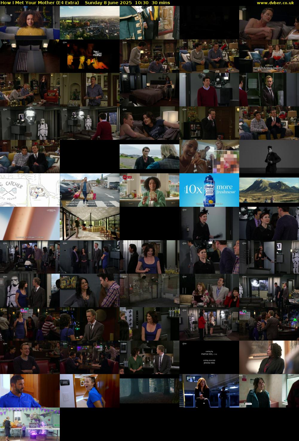 How I Met Your Mother (E4 Extra) Sunday 8 June 2025 10:30 - 11:00