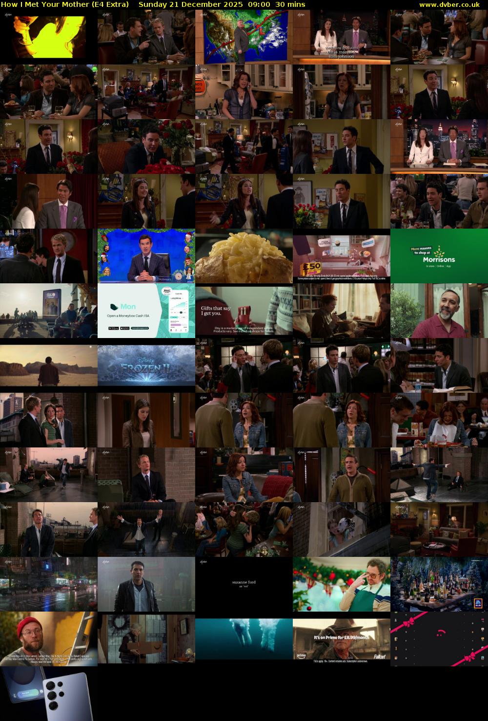 How I Met Your Mother (E4 Extra) Sunday 21 December 2025 09:00 - 09:30