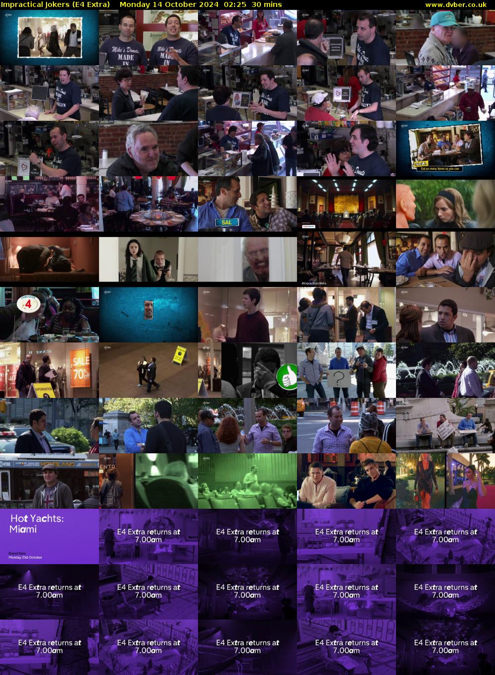 Impractical Jokers (E4 Extra) Monday 14 October 2024 02:25 - 02:55