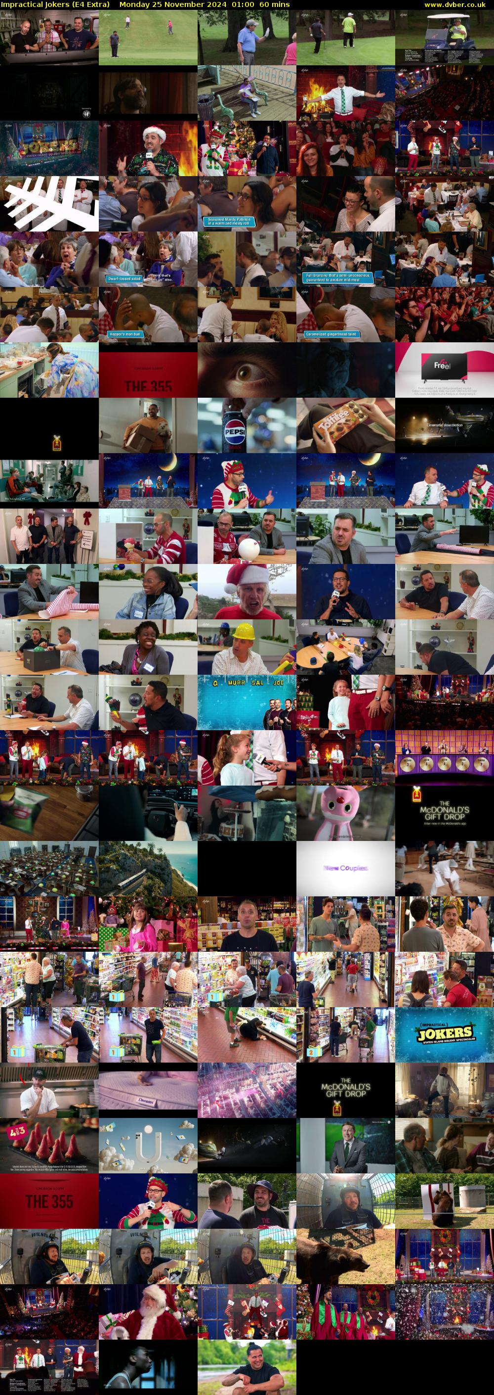 Impractical Jokers (E4 Extra) Monday 25 November 2024 01:00 - 02:00