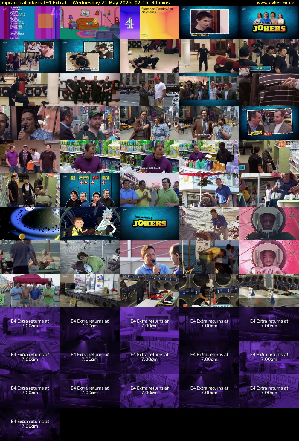 Impractical Jokers (E4 Extra) Wednesday 21 May 2025 02:15 - 02:45
