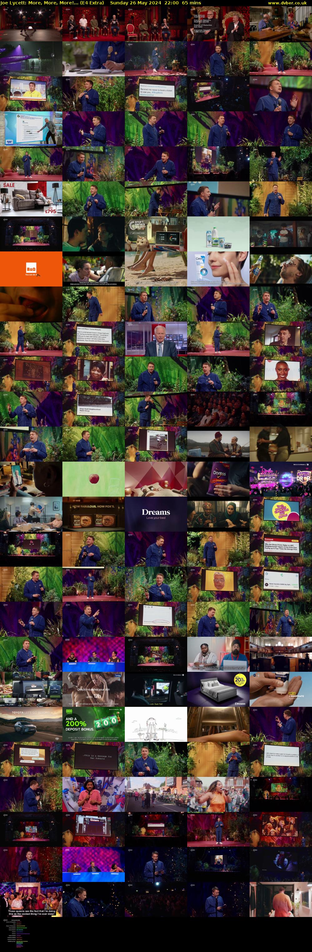 Joe Lycett: More, More, More!... (E4 Extra) Sunday 26 May 2024 22:00 - 23:05