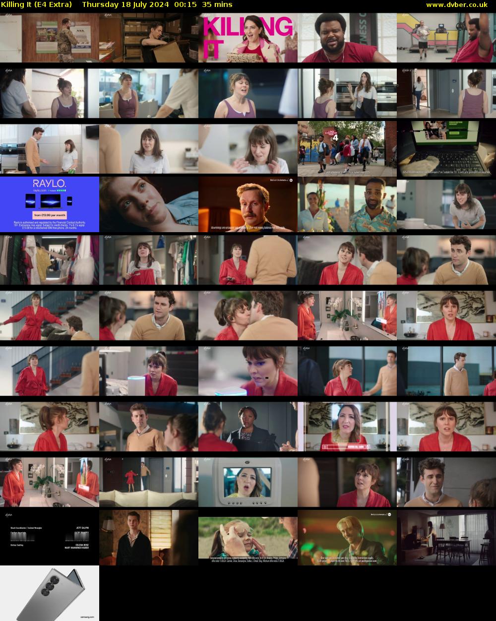 Killing It (E4 Extra) Thursday 18 July 2024 00:15 - 00:50