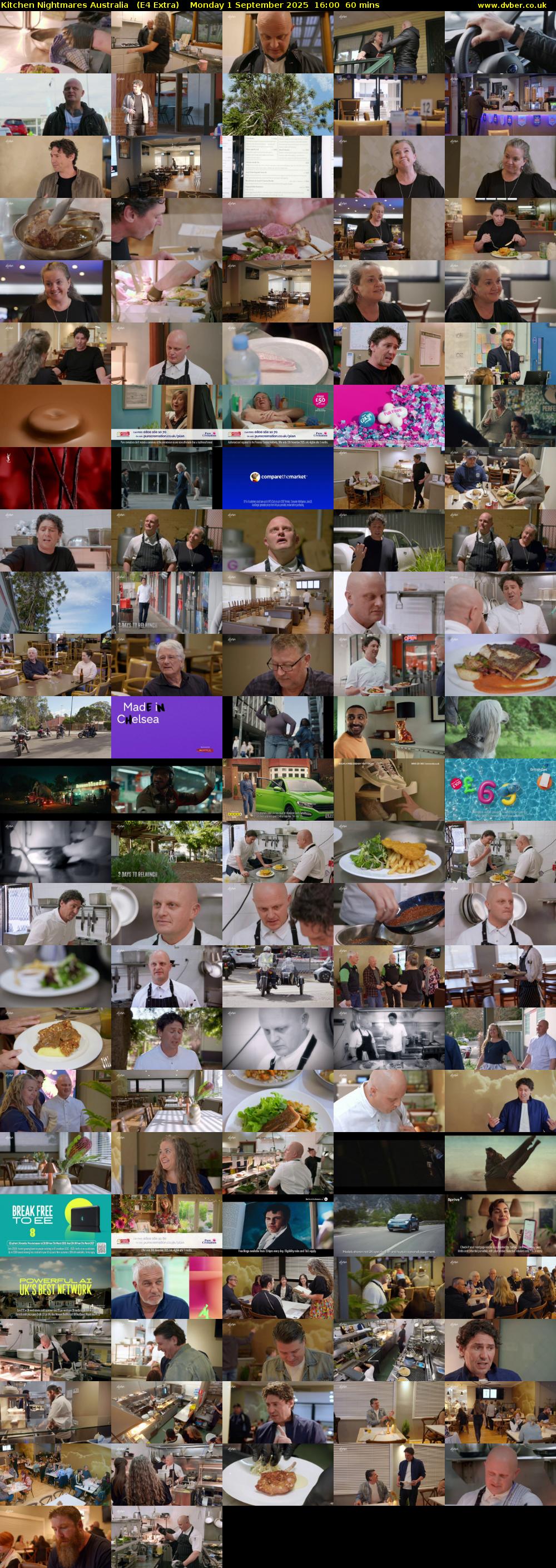 Kitchen Nightmares Australia   (E4 Extra) Monday 1 September 2025 16:00 - 17:00