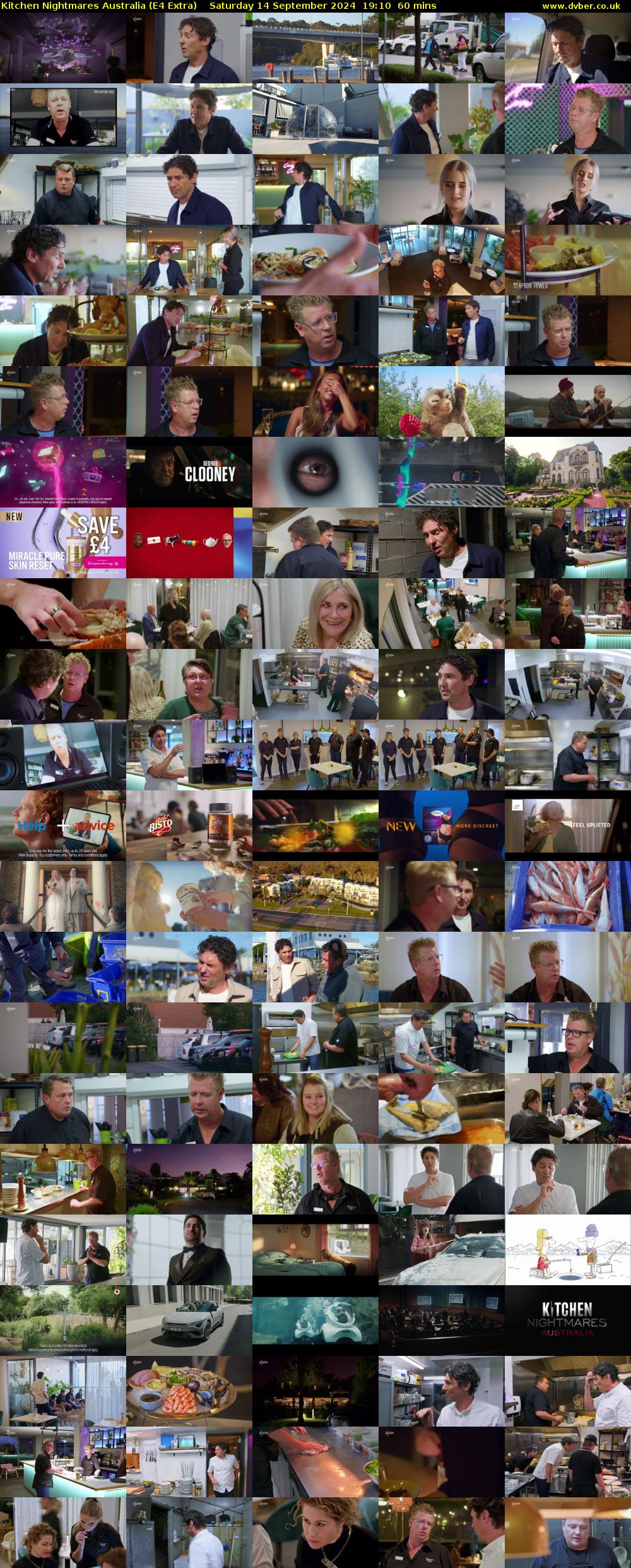 Kitchen Nightmares Australia (E4 Extra) Saturday 14 September 2024 19:10 - 20:10