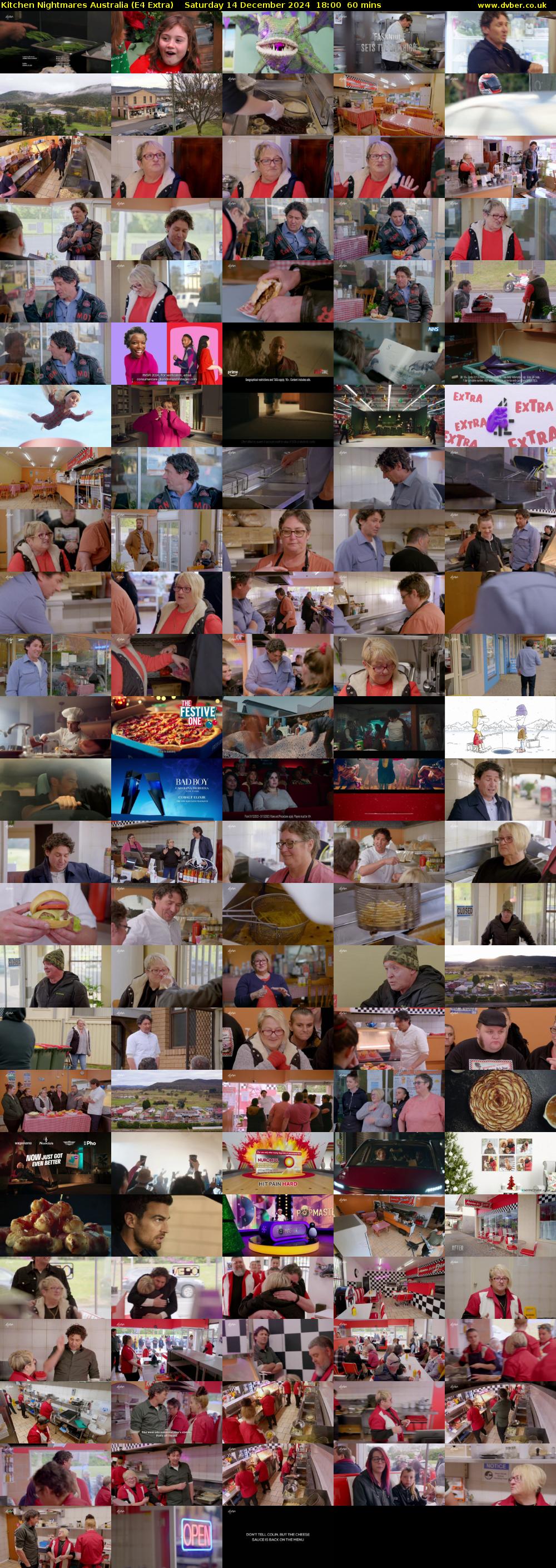 Kitchen Nightmares Australia (E4 Extra) Saturday 14 December 2024 18:00 - 19:00