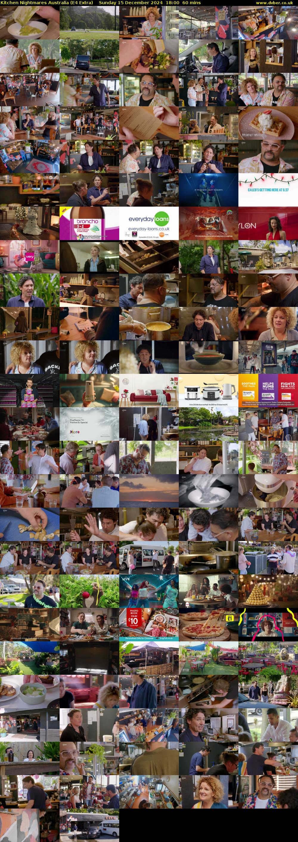 Kitchen Nightmares Australia (E4 Extra) Sunday 15 December 2024 18:00 - 19:00