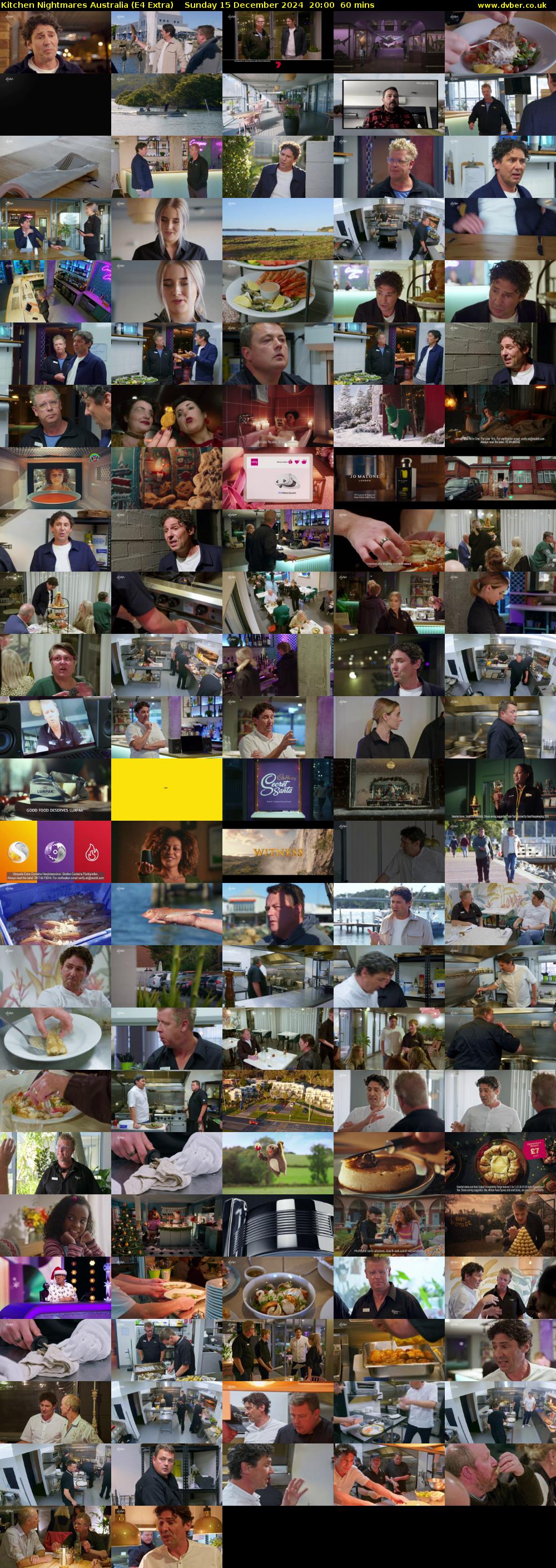 Kitchen Nightmares Australia (E4 Extra) Sunday 15 December 2024 20:00 - 21:00