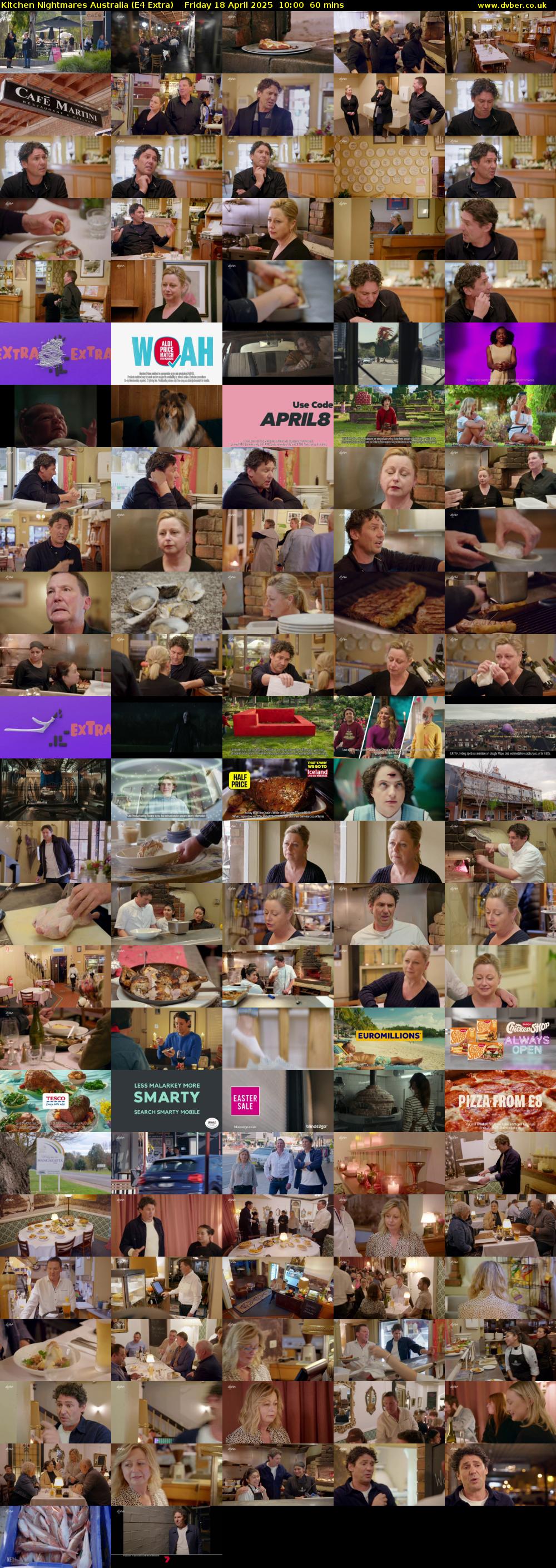 Kitchen Nightmares Australia (E4 Extra) Friday 18 April 2025 10:00 - 11:00