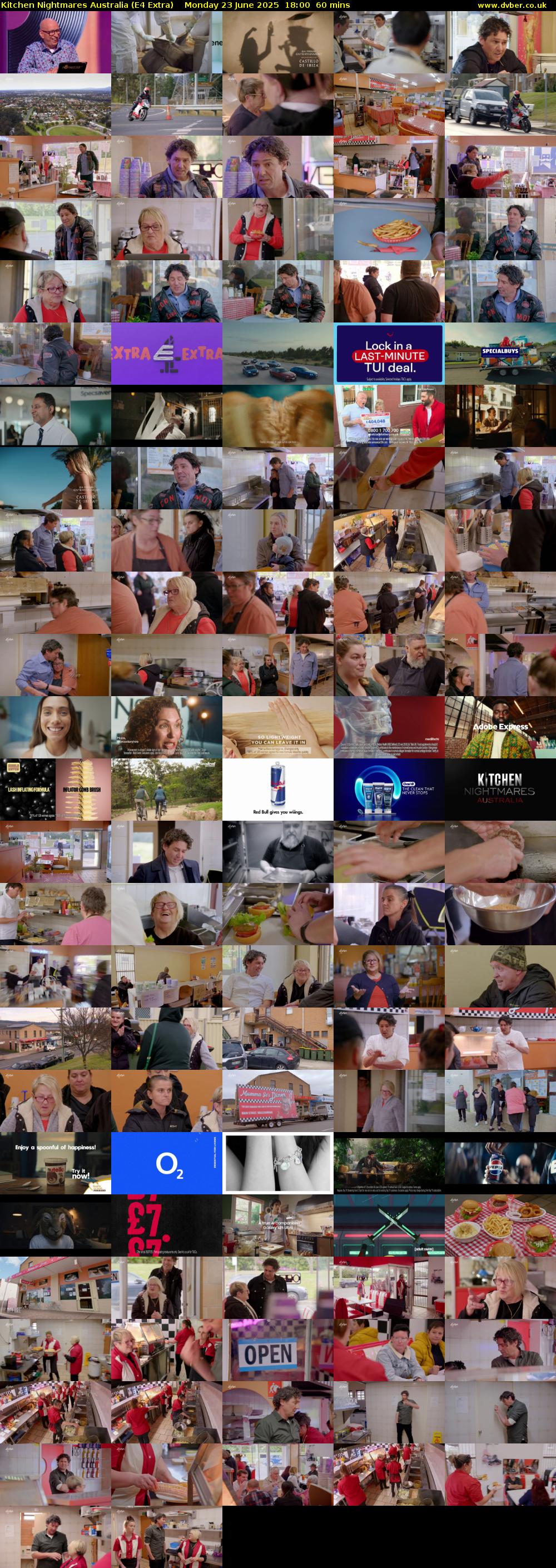 Kitchen Nightmares Australia (E4 Extra) Monday 23 June 2025 18:00 - 19:00