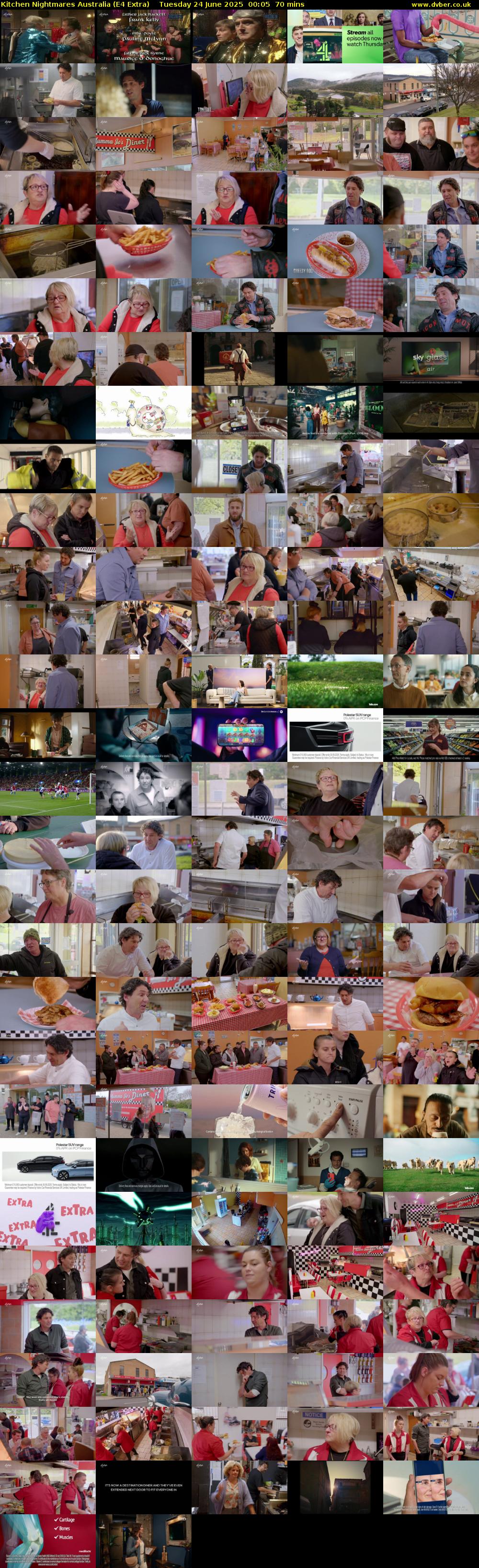 Kitchen Nightmares Australia (E4 Extra) Tuesday 24 June 2025 00:05 - 01:15