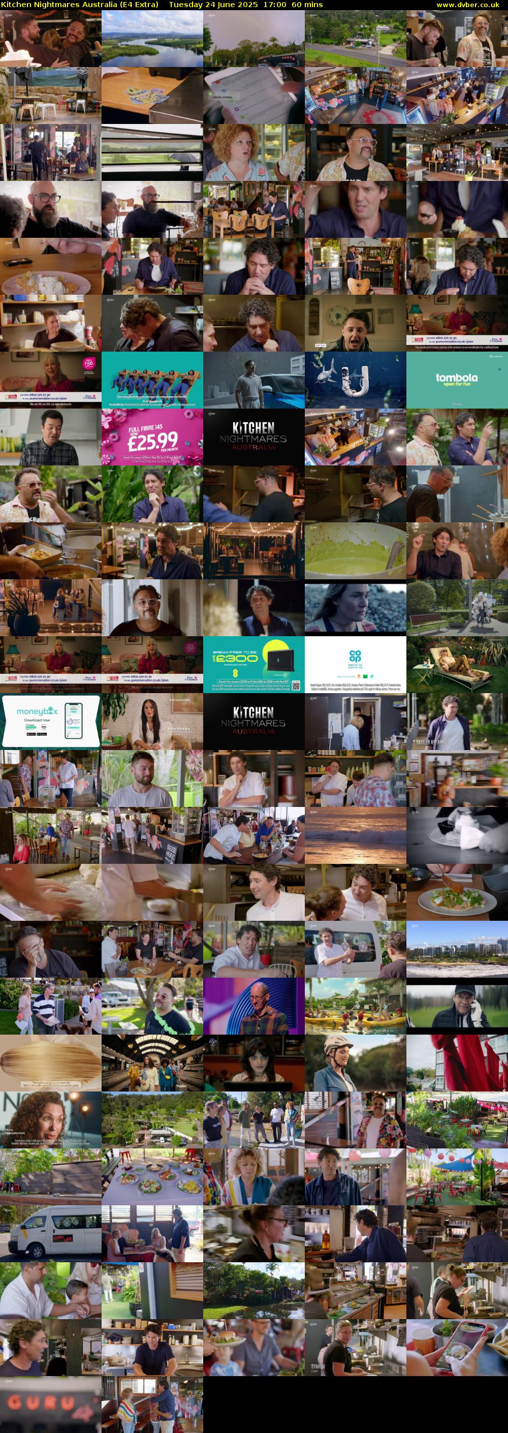 Kitchen Nightmares Australia (E4 Extra) Tuesday 24 June 2025 17:00 - 18:00