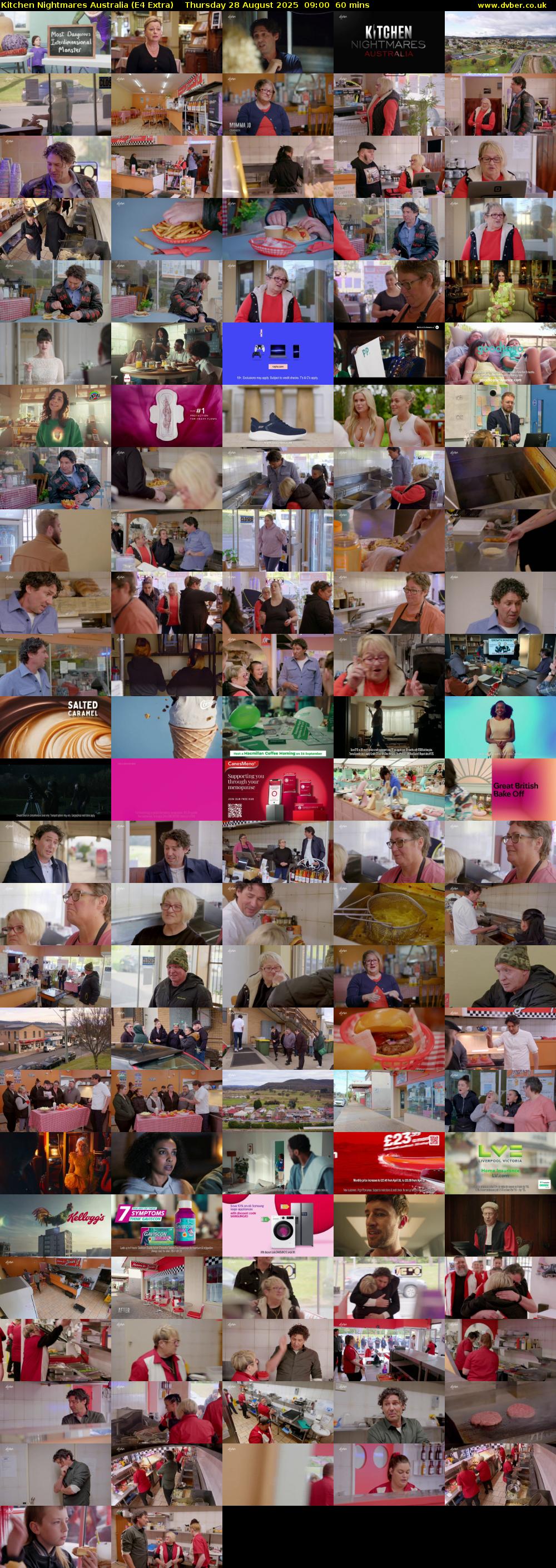 Kitchen Nightmares Australia (E4 Extra) Thursday 28 August 2025 09:00 - 10:00