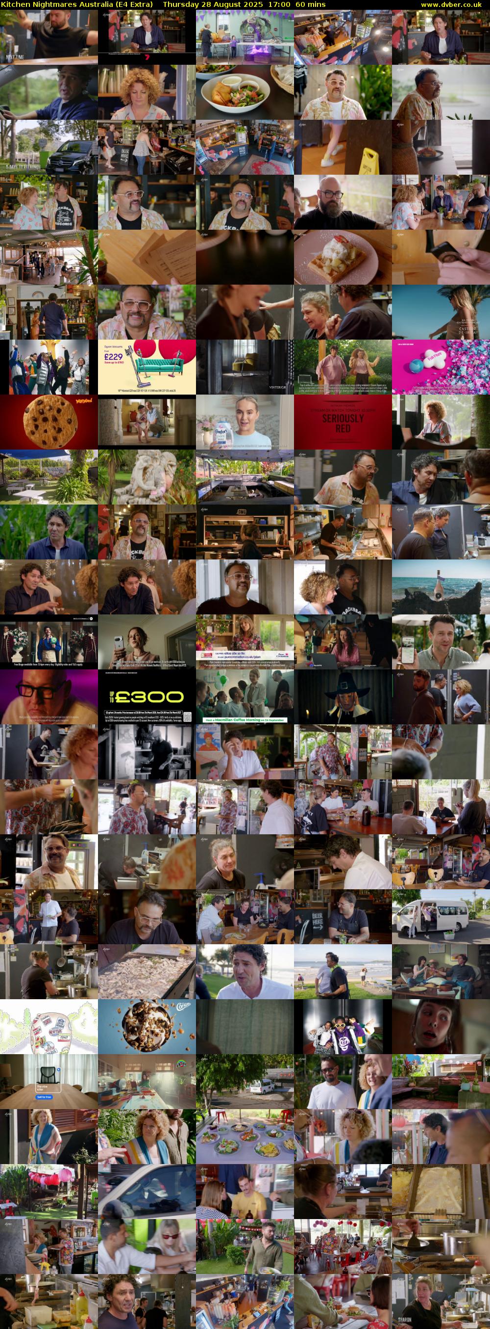 Kitchen Nightmares Australia (E4 Extra) Thursday 28 August 2025 17:00 - 18:00