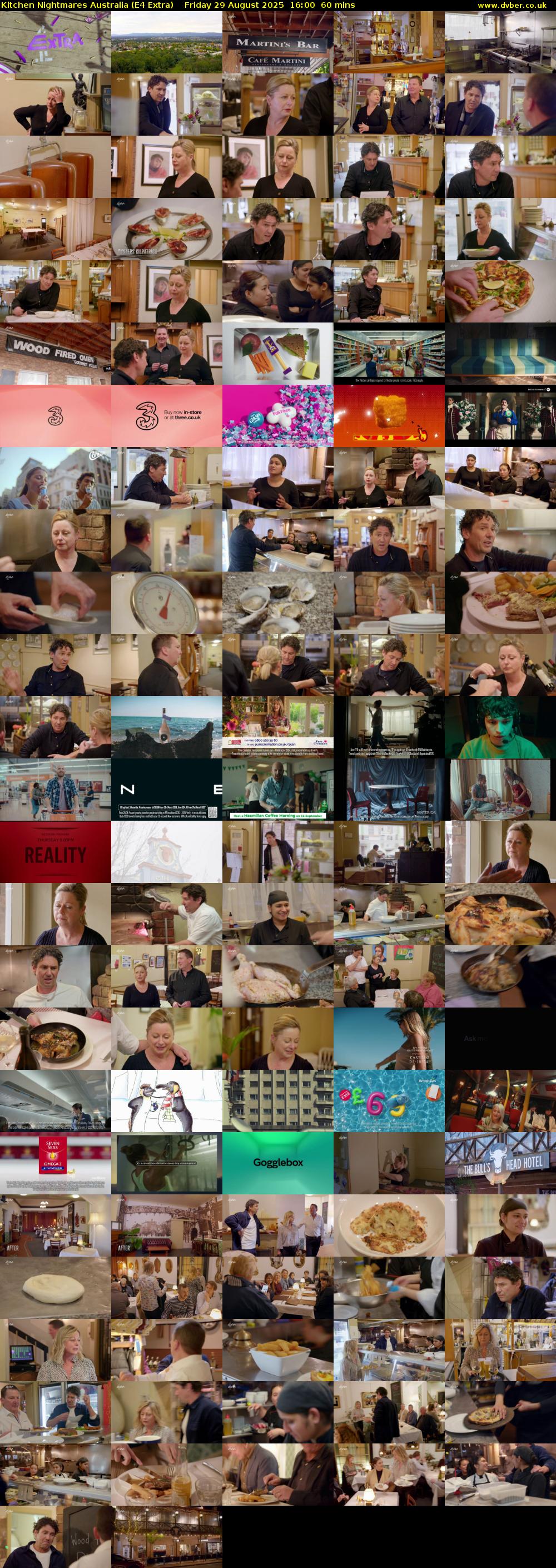 Kitchen Nightmares Australia (E4 Extra) Friday 29 August 2025 16:00 - 17:00