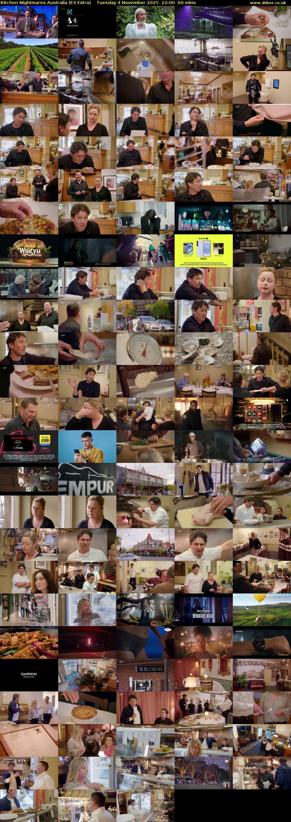Kitchen Nightmares Australia (E4 Extra) Tuesday 4 November 2025 22:00 - 23:00