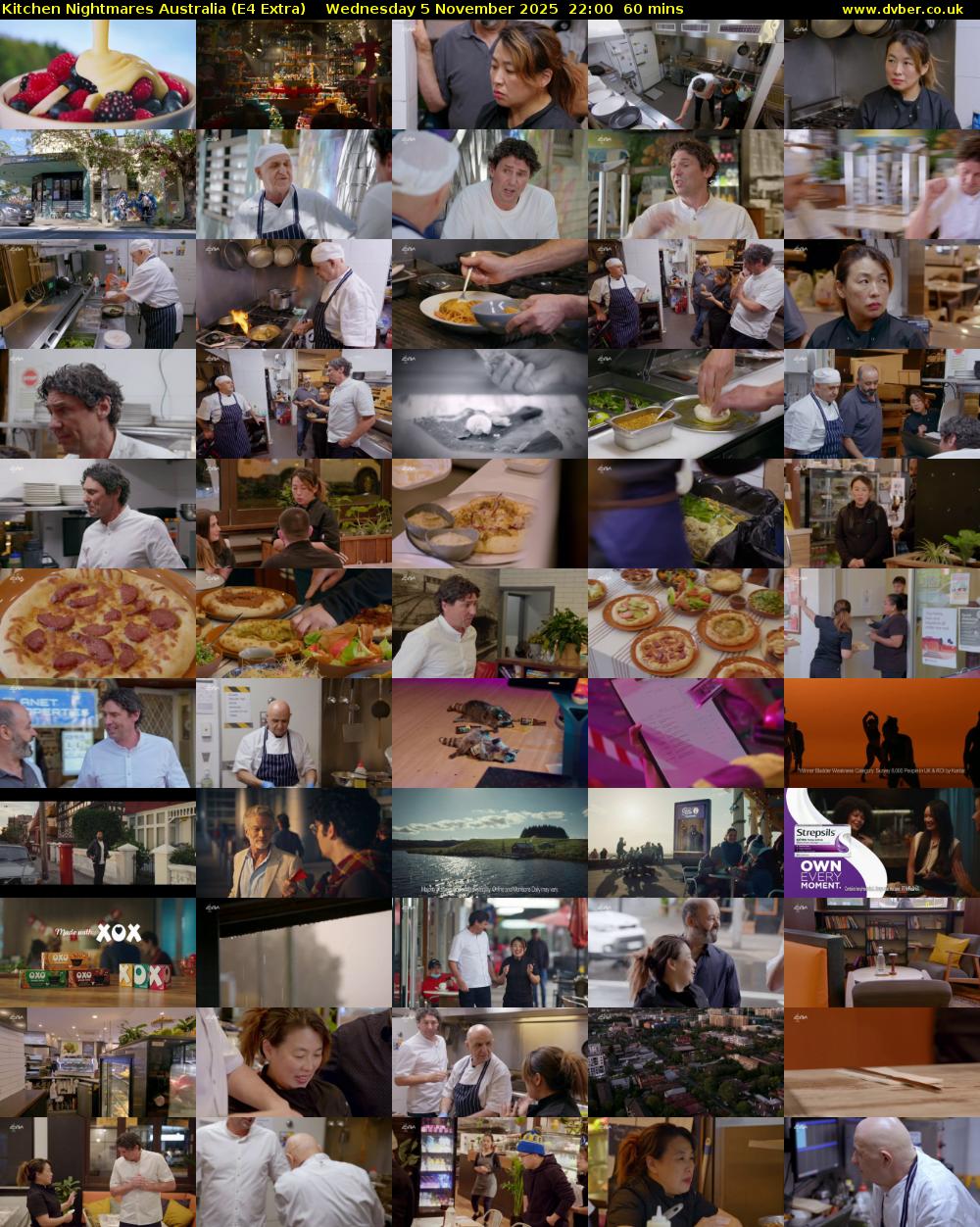 Kitchen Nightmares Australia (E4 Extra) Wednesday 5 November 2025 22:00 - 23:00