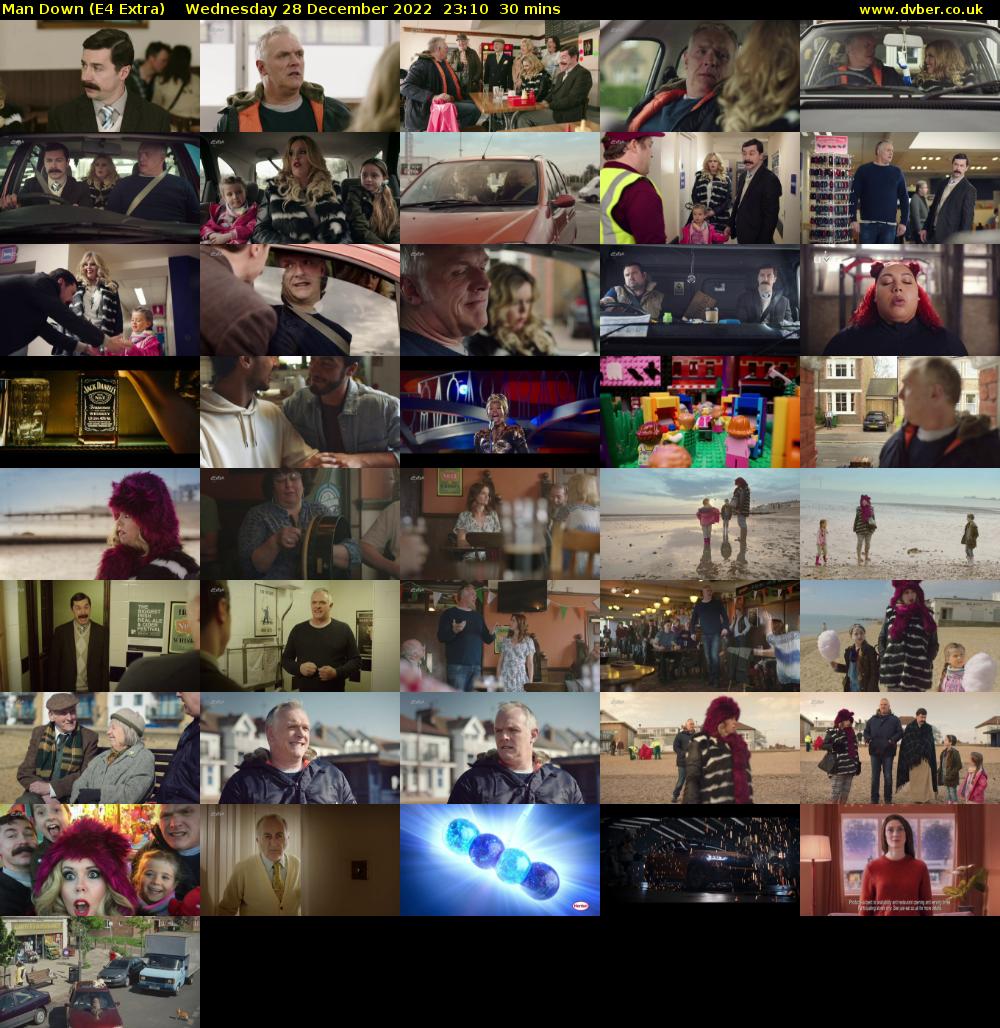 Man Down (E4 Extra) Wednesday 28 December 2022 23:10 - 23:40