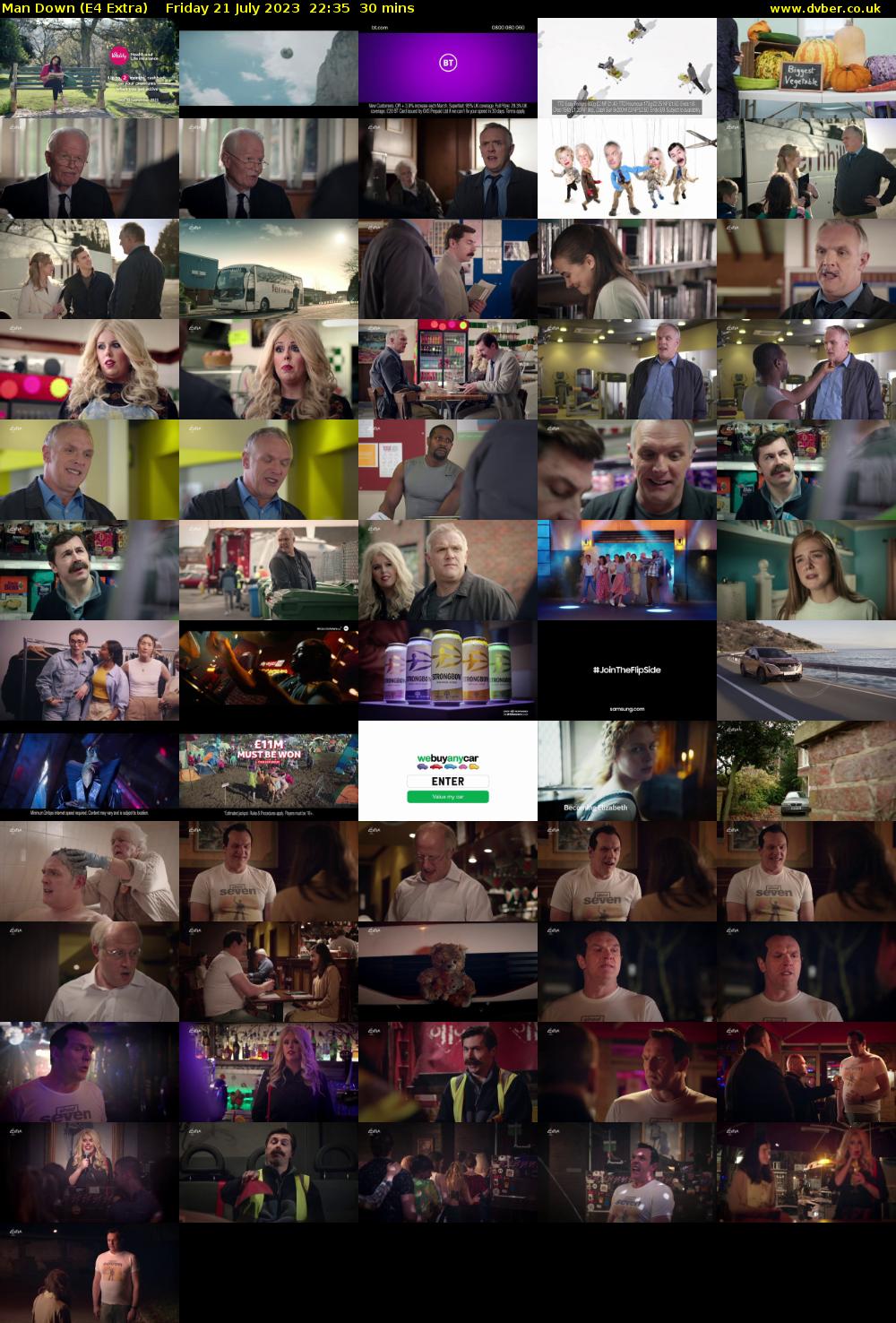 Man Down (E4 Extra) Friday 21 July 2023 22:35 - 23:05