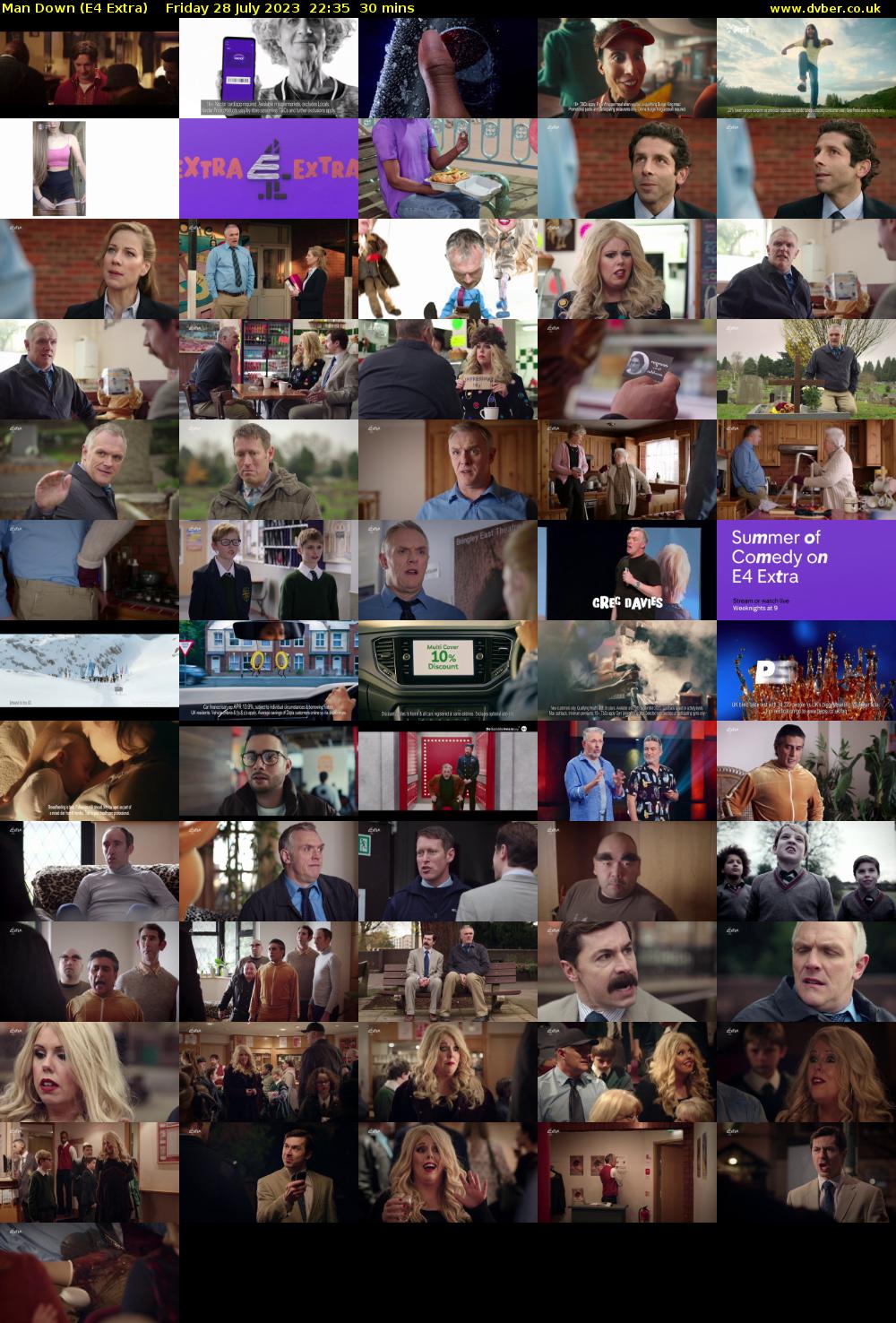 Man Down (E4 Extra) Friday 28 July 2023 22:35 - 23:05