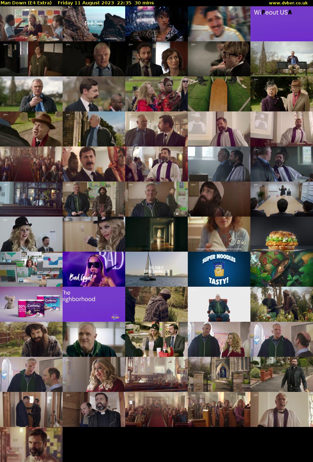Man Down (E4 Extra) Friday 11 August 2023 22:35 - 23:05