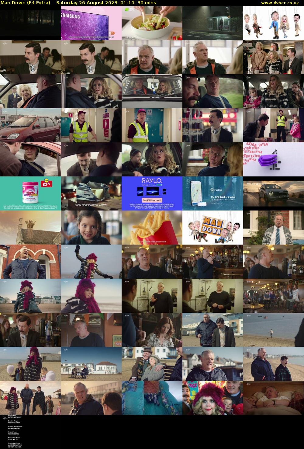 Man Down (E4 Extra) Saturday 26 August 2023 01:10 - 01:40