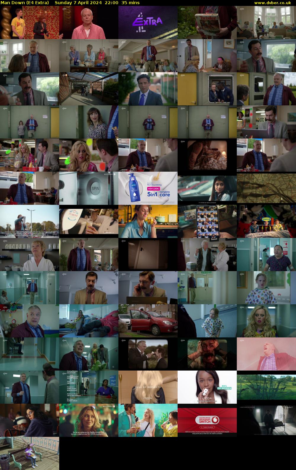 Man Down (E4 Extra) Sunday 7 April 2024 22:00 - 22:35