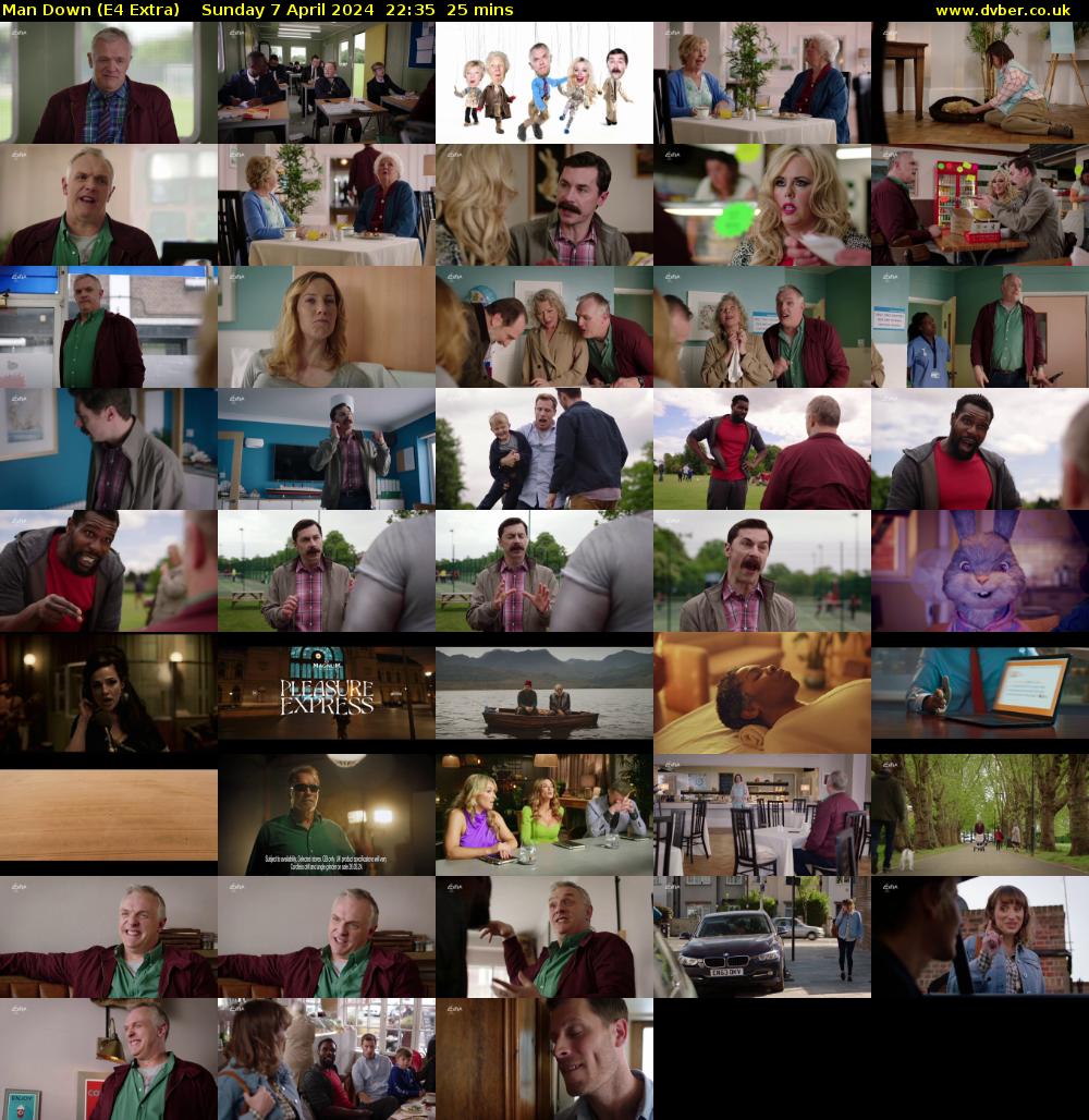 Man Down (E4 Extra) Sunday 7 April 2024 22:35 - 23:00