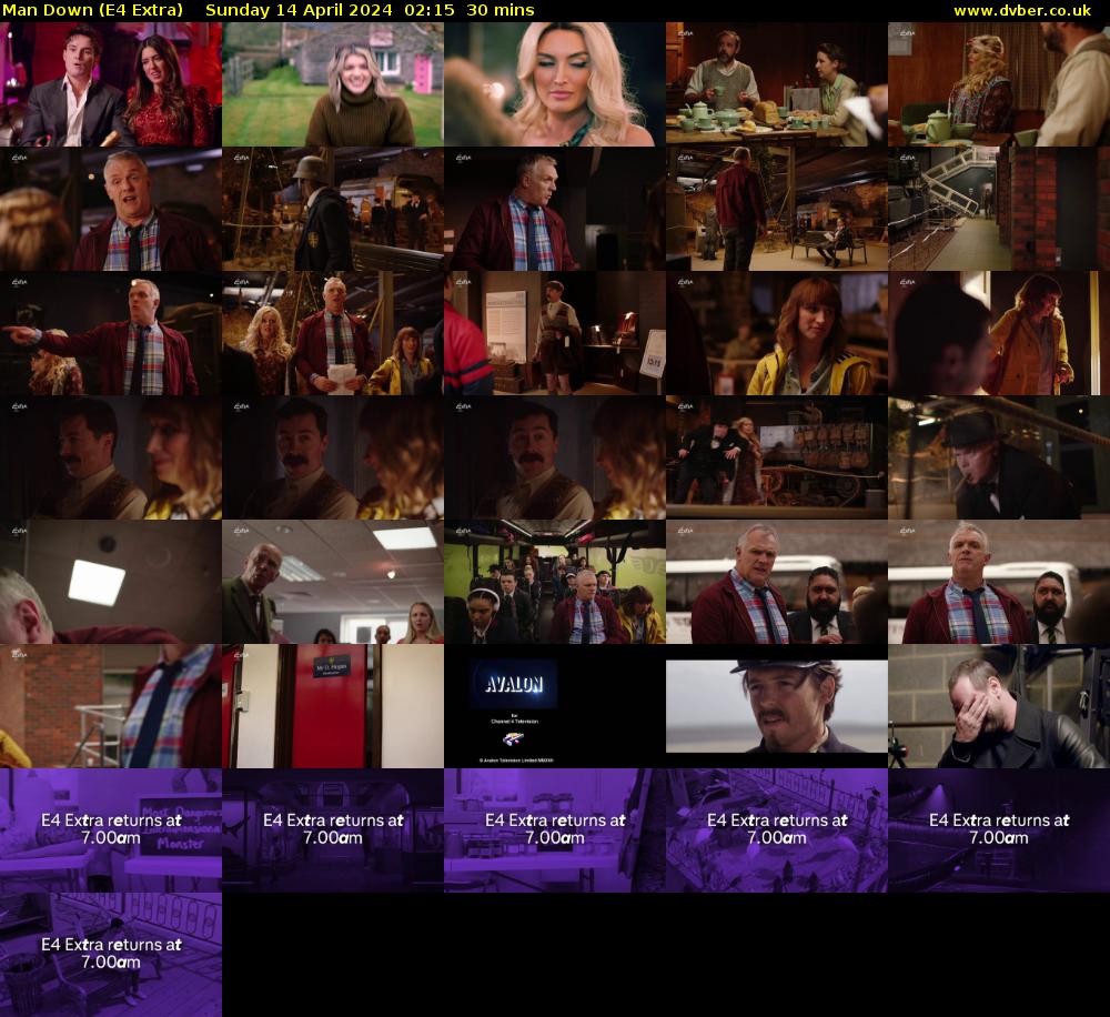 Man Down (E4 Extra) Sunday 14 April 2024 02:15 - 02:45