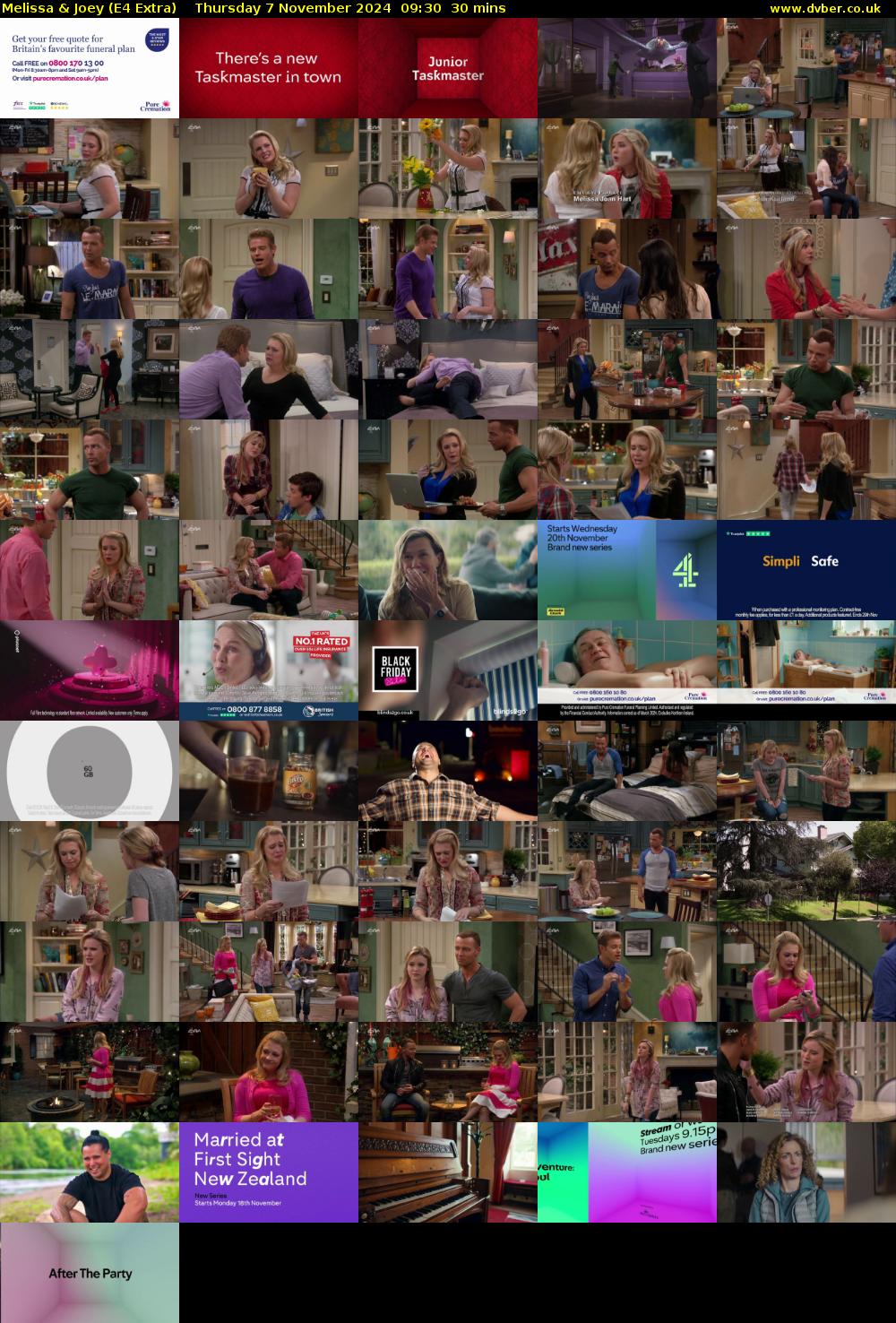 Melissa & Joey (E4 Extra) Thursday 7 November 2024 09:30 - 10:00