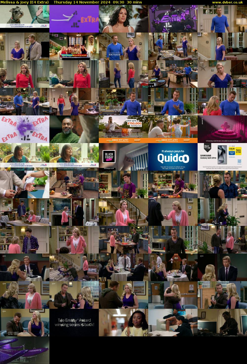 Melissa & Joey (E4 Extra) Thursday 14 November 2024 09:30 - 10:00