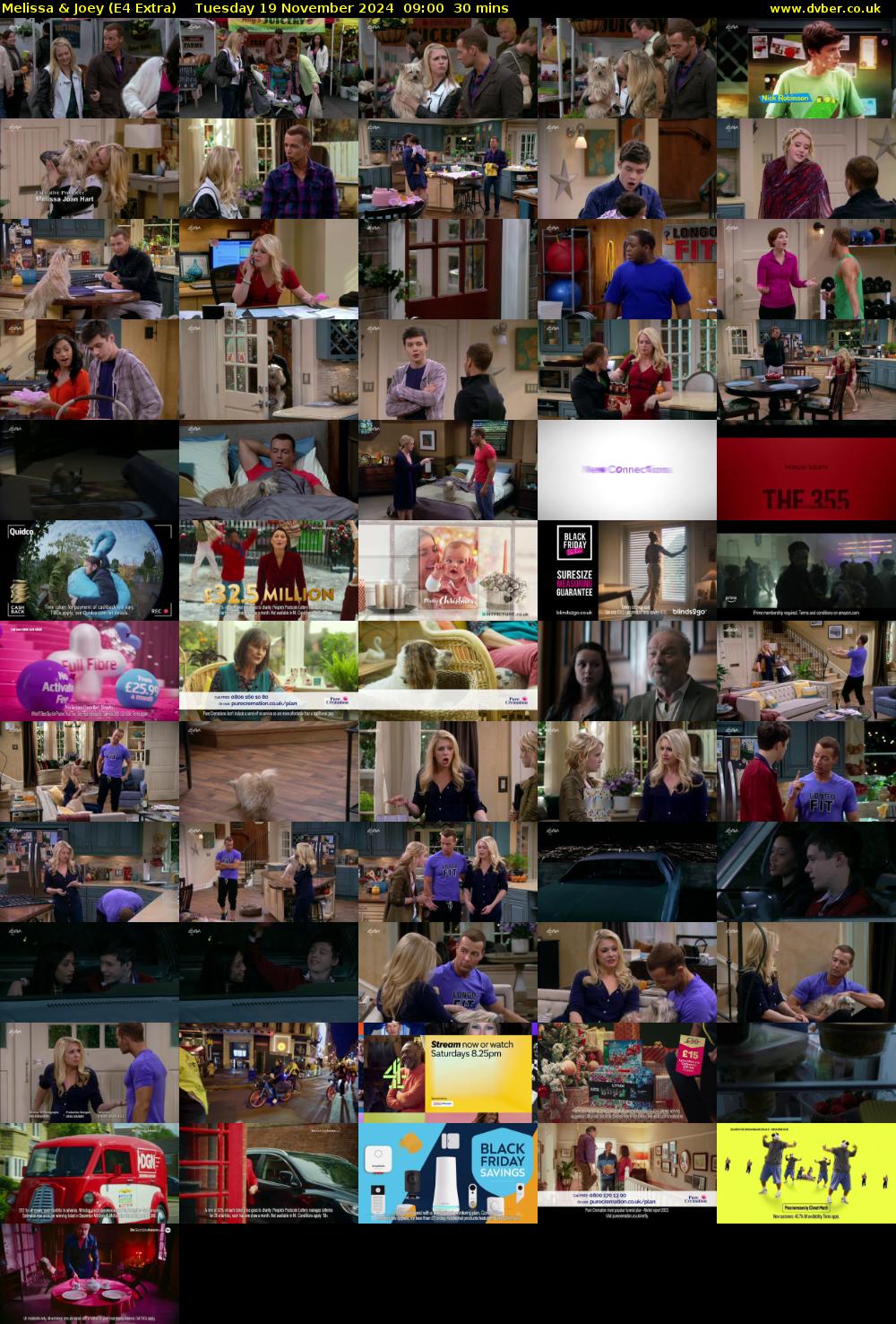 Melissa & Joey (E4 Extra) Tuesday 19 November 2024 09:00 - 09:30