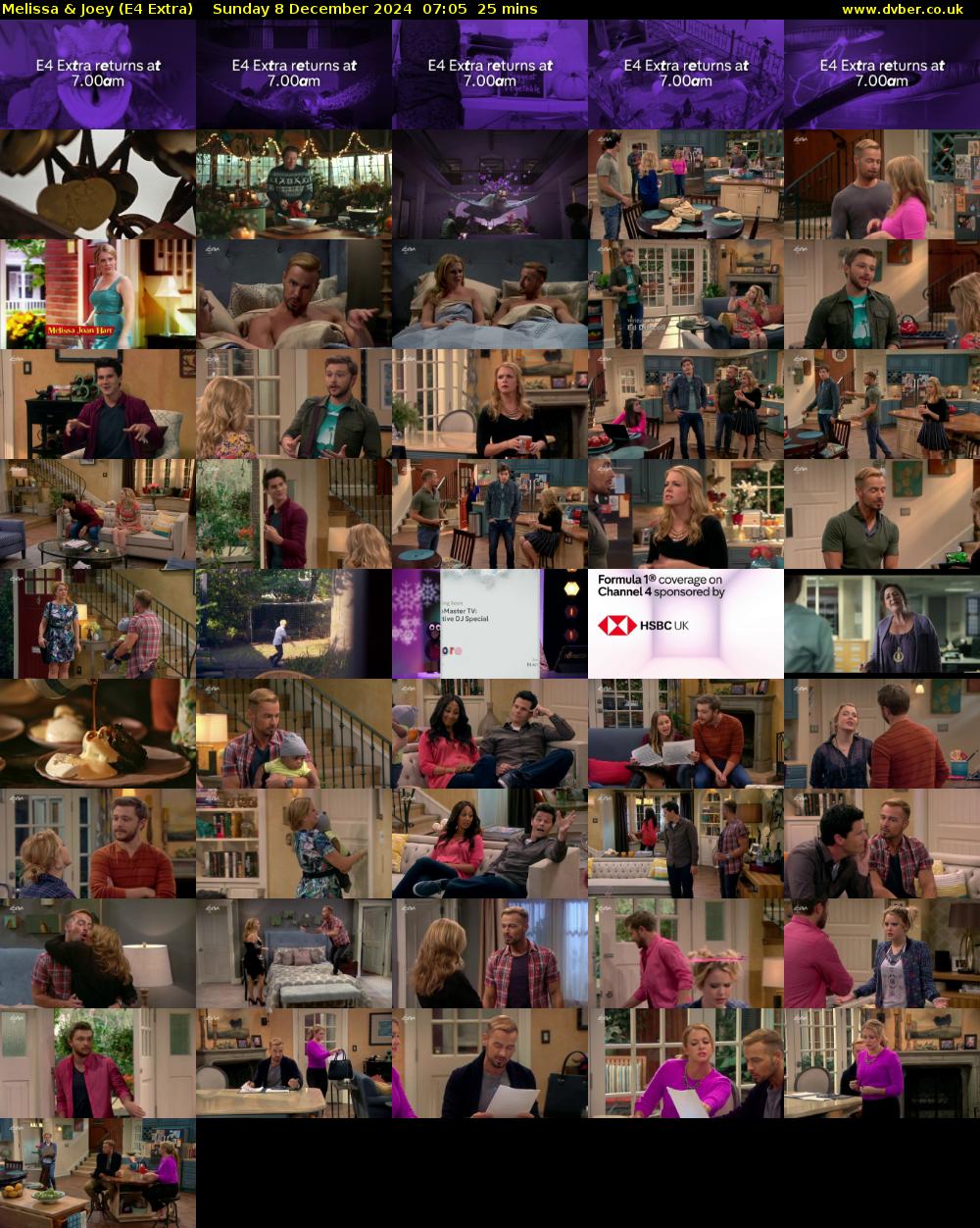 Melissa & Joey (E4 Extra) Sunday 8 December 2024 07:05 - 07:30