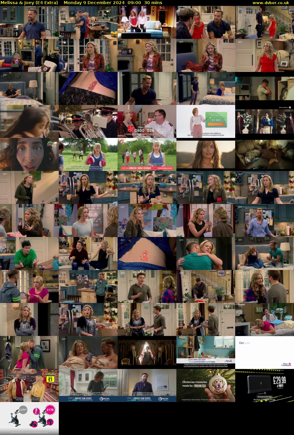 Melissa & Joey (E4 Extra) Monday 9 December 2024 09:00 - 09:30
