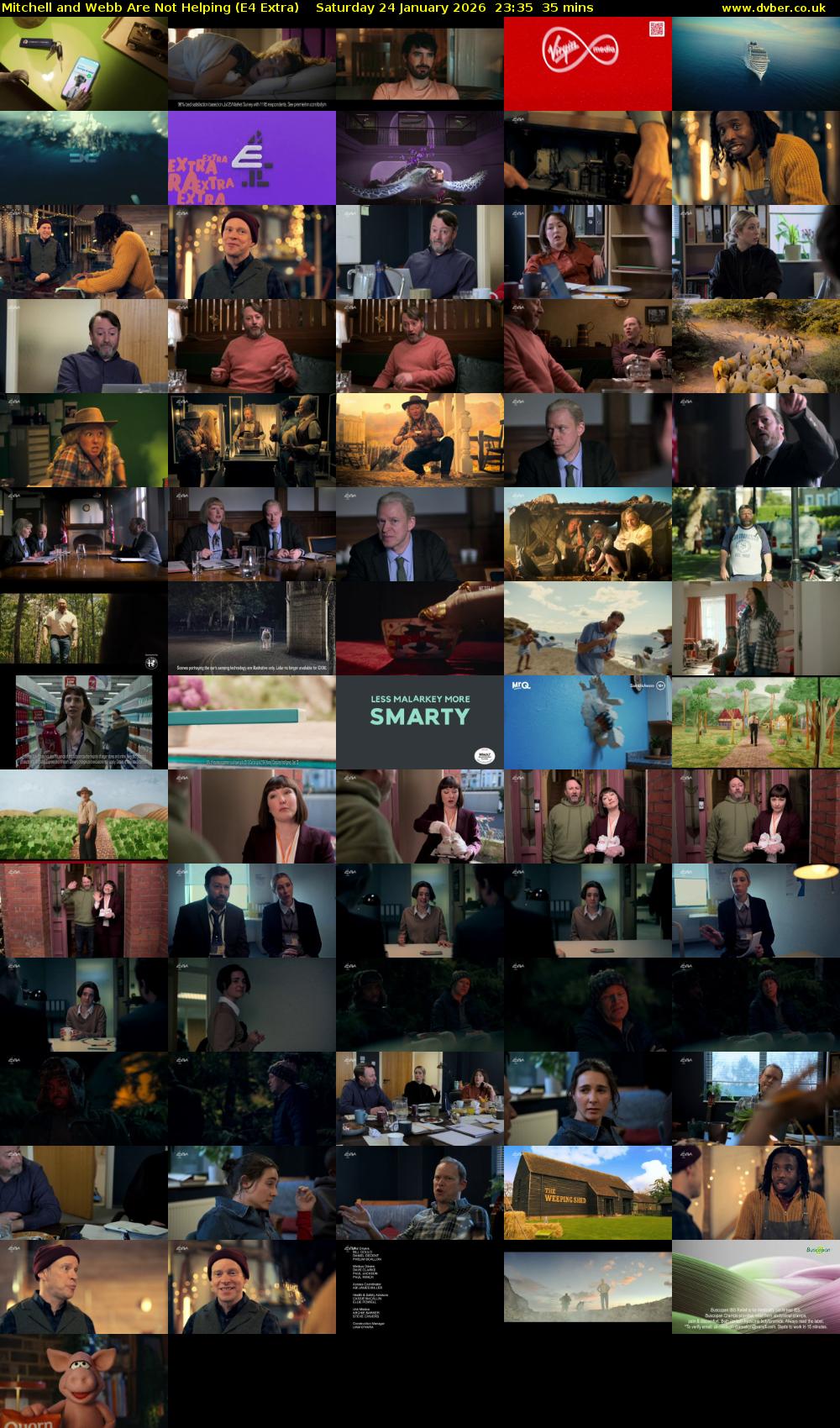 Mitchell and Webb Are Not Helping (E4 Extra) Saturday 24 January 2026 23:35 - 00:10