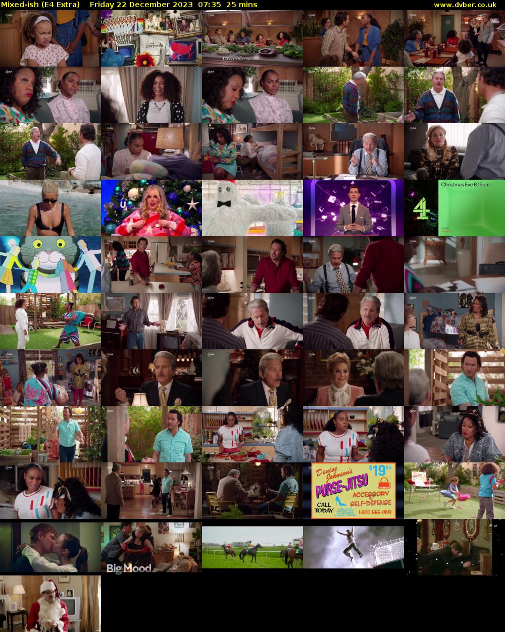 Mixed-ish (E4 Extra) Friday 22 December 2023 07:35 - 08:00