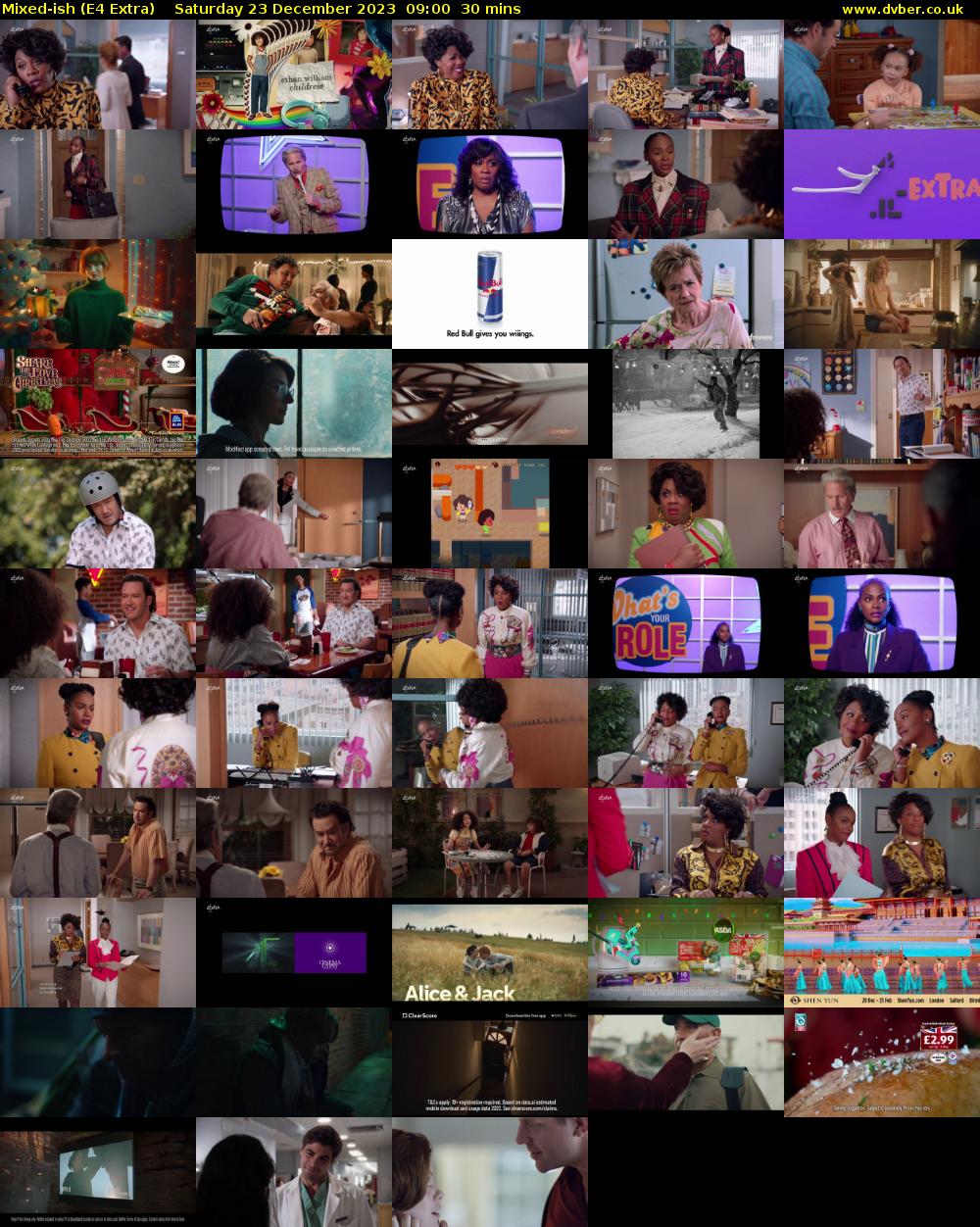 Mixed-ish (E4 Extra) Saturday 23 December 2023 09:00 - 09:30