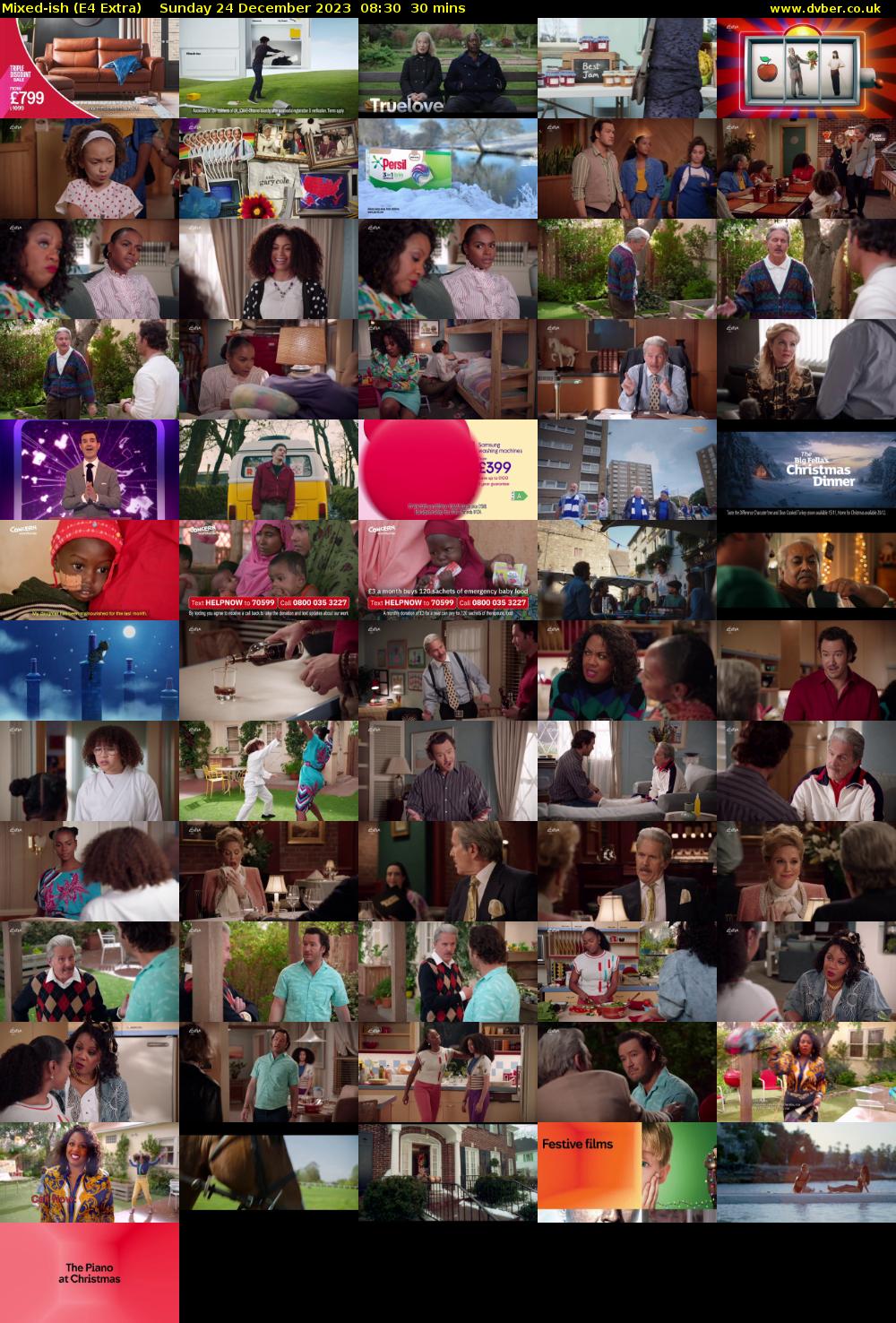 Mixed-ish (E4 Extra) Sunday 24 December 2023 08:30 - 09:00