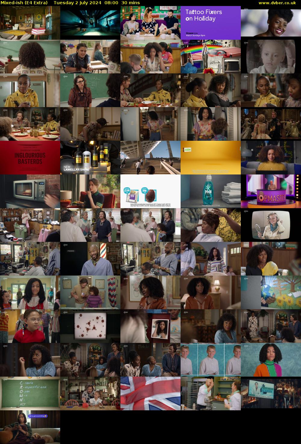 Mixed-ish (E4 Extra) Tuesday 2 July 2024 08:00 - 08:30