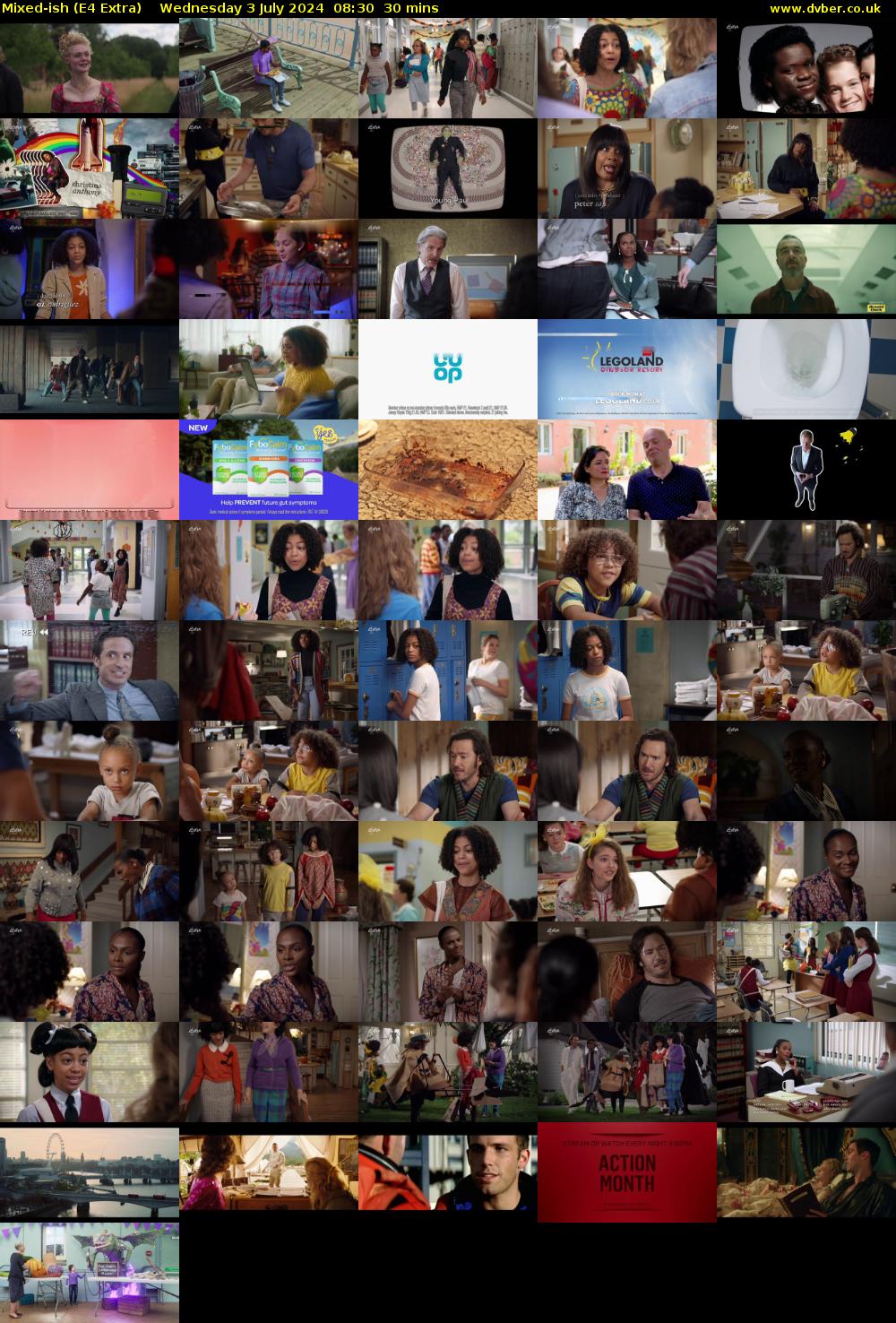 Mixed-ish (E4 Extra) Wednesday 3 July 2024 08:30 - 09:00