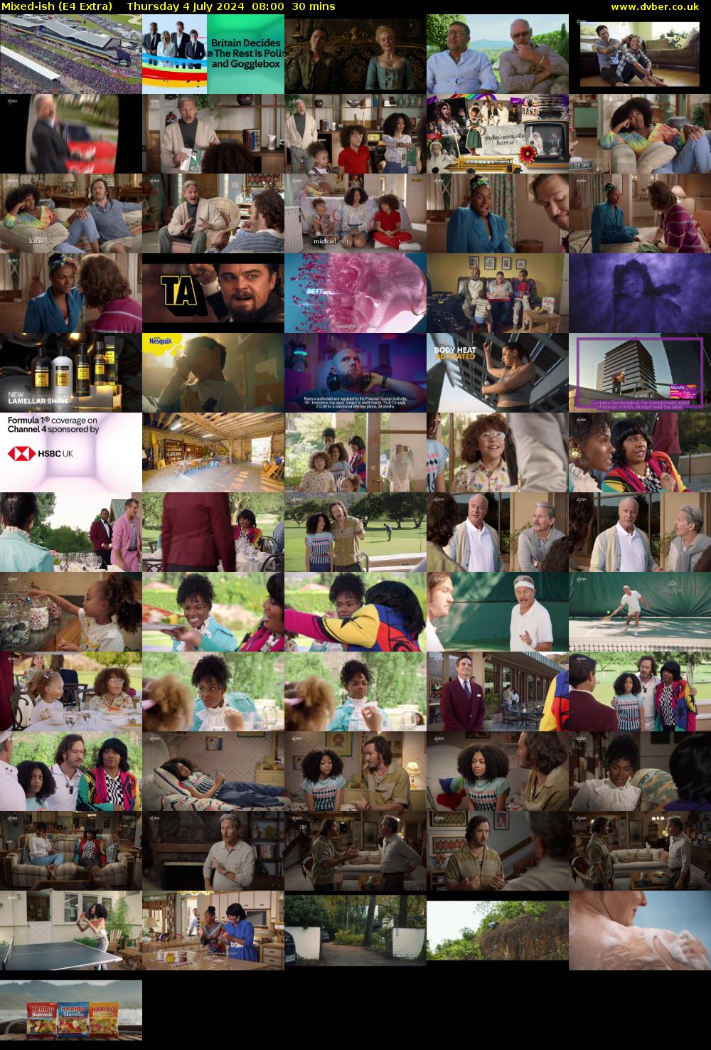 Mixed-ish (E4 Extra) Thursday 4 July 2024 08:00 - 08:30