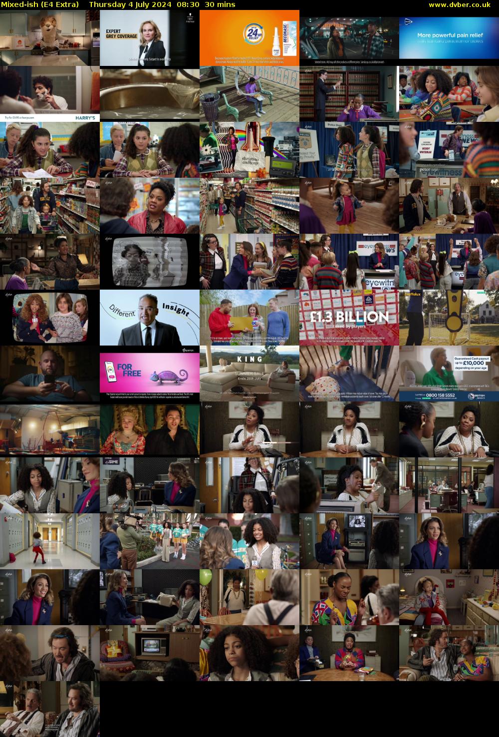 Mixed-ish (E4 Extra) Thursday 4 July 2024 08:30 - 09:00
