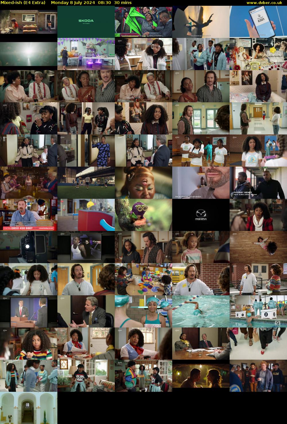 Mixed-ish (E4 Extra) Monday 8 July 2024 08:30 - 09:00