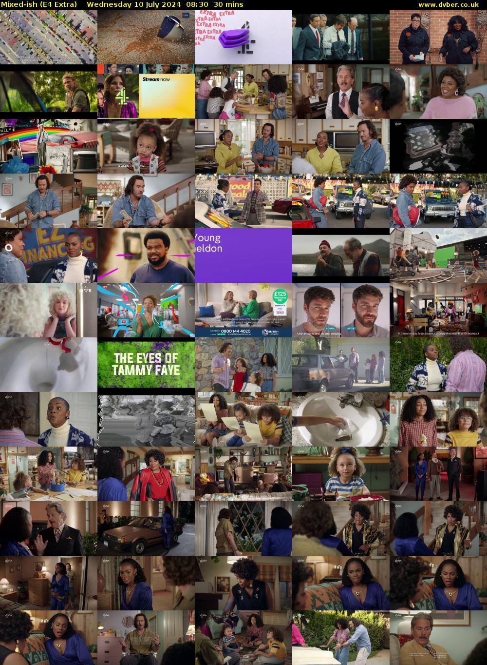 Mixed-ish (E4 Extra) Wednesday 10 July 2024 08:30 - 09:00