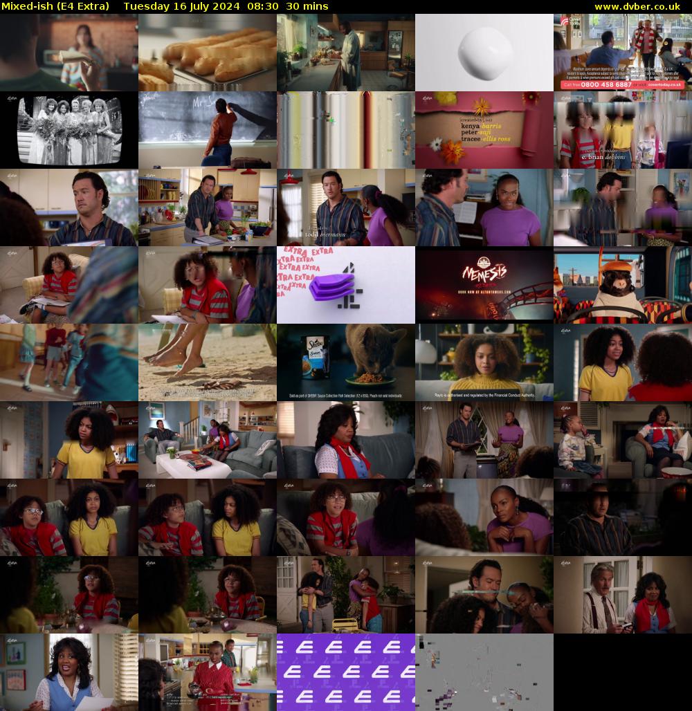 Mixed-ish (E4 Extra) Tuesday 16 July 2024 08:30 - 09:00