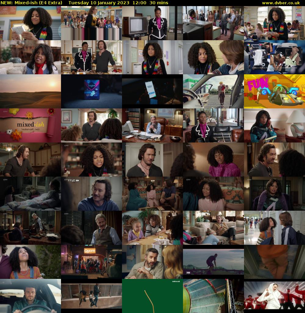 NEW: Mixed-ish (E4 Extra) Tuesday 10 January 2023 12:00 - 12:30